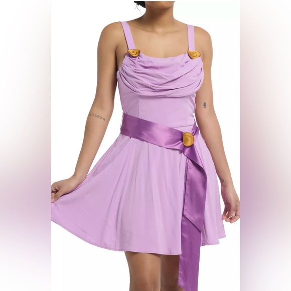 NWT Her Universe Disney Hercules Meg inspired dress Halloween costume 1X 3X - Picture 1 of 6